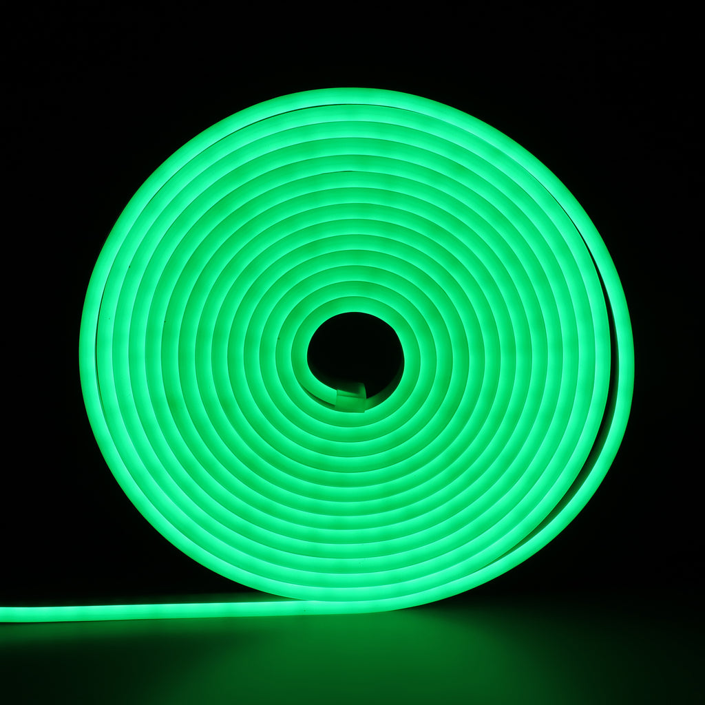 Striscia LED NEON Flessibile Personalizzabile da 5 Metri RGB con Alimentatore